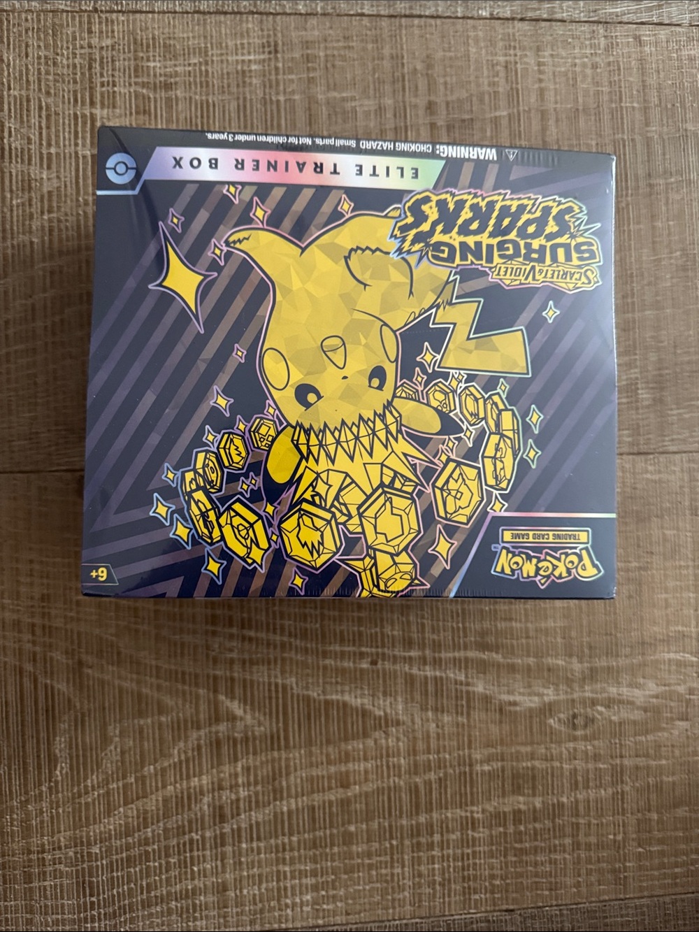 Pokemon Yellow and Black Pikachu Elite Trainer Box Artwork